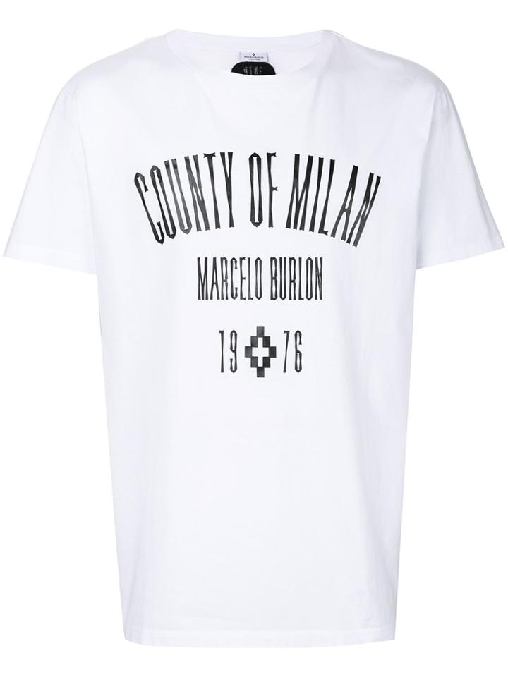 Marcelo Burlon County Of Milan Jak T-shirt - White