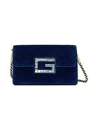 Gucci Shoulder Bag With Square G - Blue