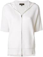 Loro Piana Shortsleeved Zipped Jacket - White
