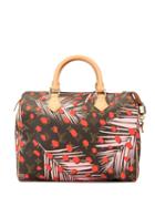 Louis Vuitton Pre-owned 2016 Jungle Dot Speedy 30 Tote - Brown