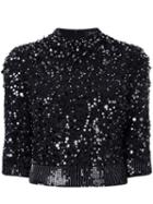 Jenny Packham Embellished Top - Black