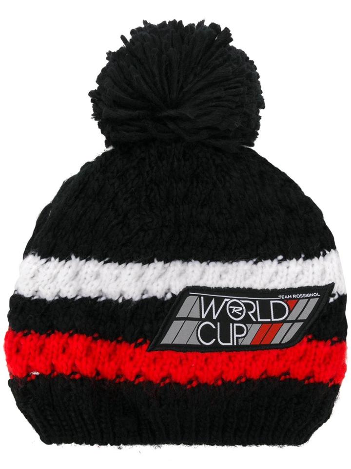Rossignol World Cup Pom-pom Hat - Black