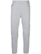 Loveless Zipped Back Pocket Sweatpants - Grey