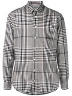 Gitman Vintage Check Printed Shirt - Black