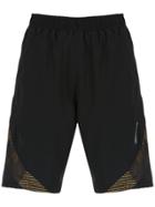 Track & Field Gold Shorts - Black