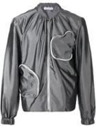 J.w.anderson Patch Pocket Jacket, Men's, Size: 48, Grey, Polyamide/polyester