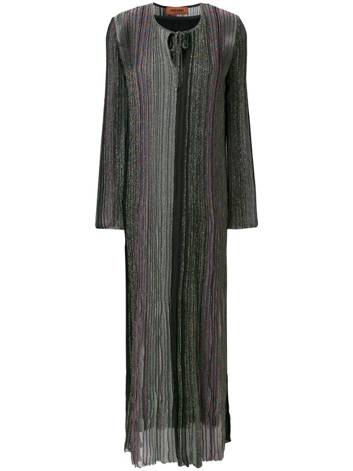 Missoni Pleated Maxi Dress - Multicolour