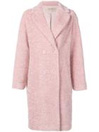 Blanca Rosa Double Breasted Coat - Pink