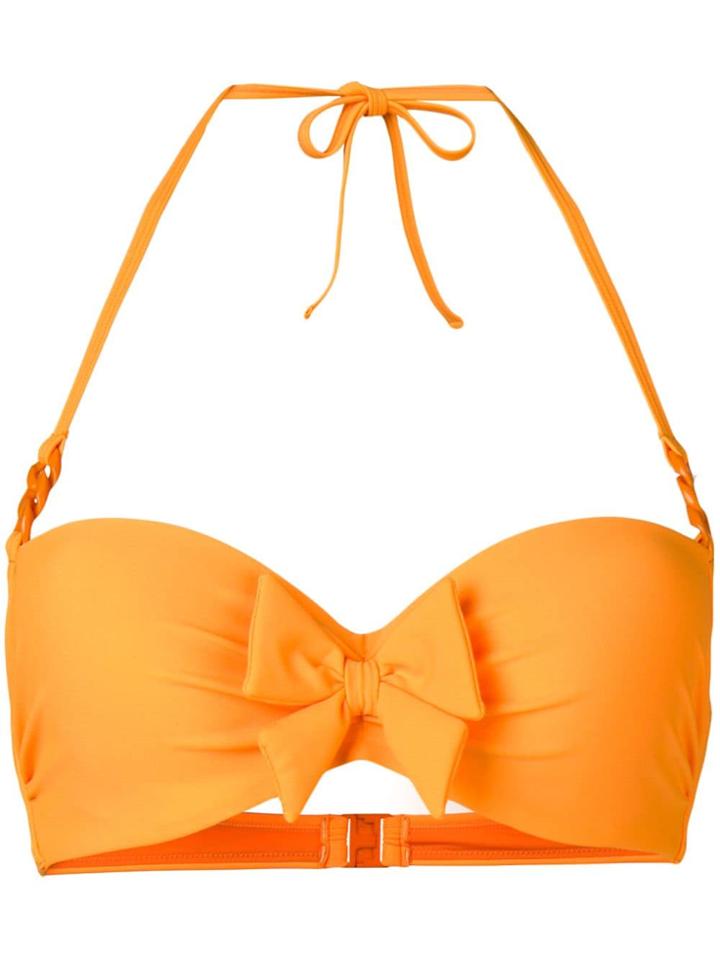 Marlies Dekkers Papillon Plunge Balcony Bikini Top - Orange