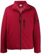 Cp Company High Neck Shell Jacket - Red
