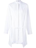 Chalayan Handkerchief Tunic Dress, Women's, Size: 42, White, Cotton