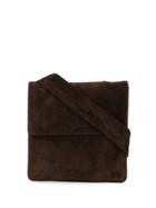 Chanel Pre-owned 1998 Flap Crossbody Bag - Brown