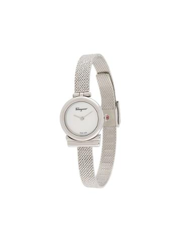 Salvatore Ferragamo Watches Gancini Slim 22mm Watch - Metallic