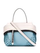 Tod's Tricoloured Handbag - Blue