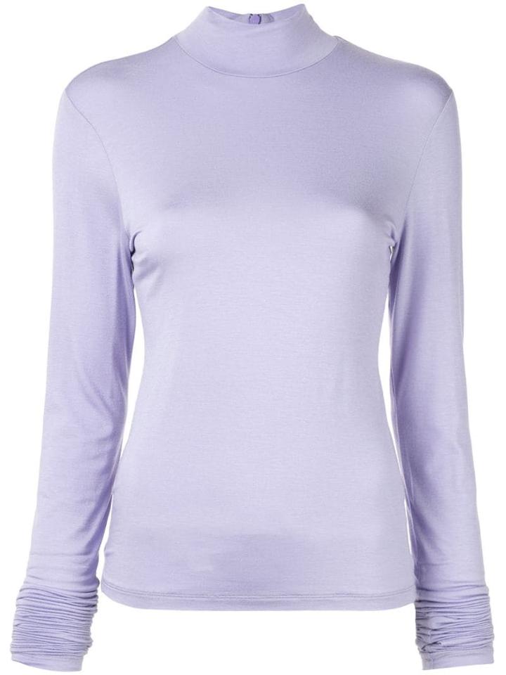 G.v.g.v. High-neck Jumper - Purple