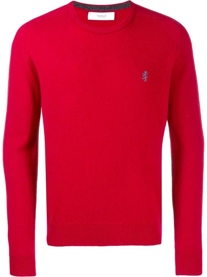 Pringle Of Scotland Embroidered Logo Sweater