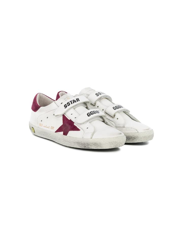 Golden Goose Deluxe Brand Kids Sstar Sneakers - White