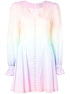 Olivia Rubin Button-down Ombre Dress - Multicolour
