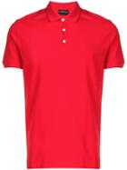 Emporio Armani Classic Polo Shirt - Red