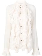 Philosophy Di Lorenzo Serafini Ruffled Shirt - Neutrals