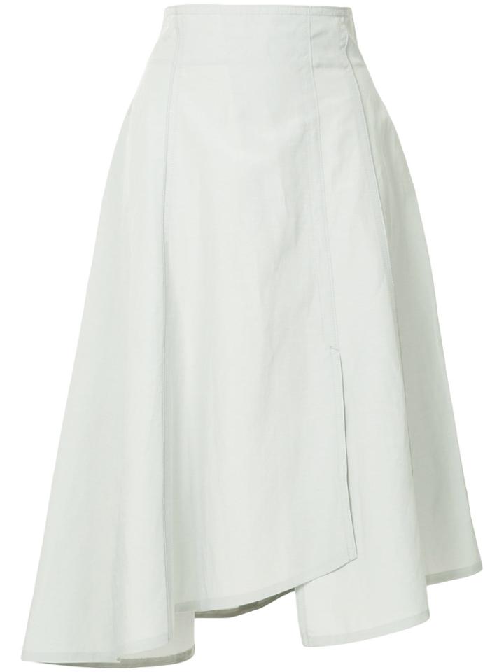 Des Prés Asymmetric Style Skirt - Blue