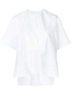 Georgia Alice Coconut Cropped Shirt - White