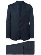 Armani Collezioni Two Piece Suit, Men's, Size: 48, Blue, Virgin Wool/acetate/viscose