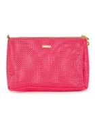 Lygia & Nanny Open Knit Pouch - Pink