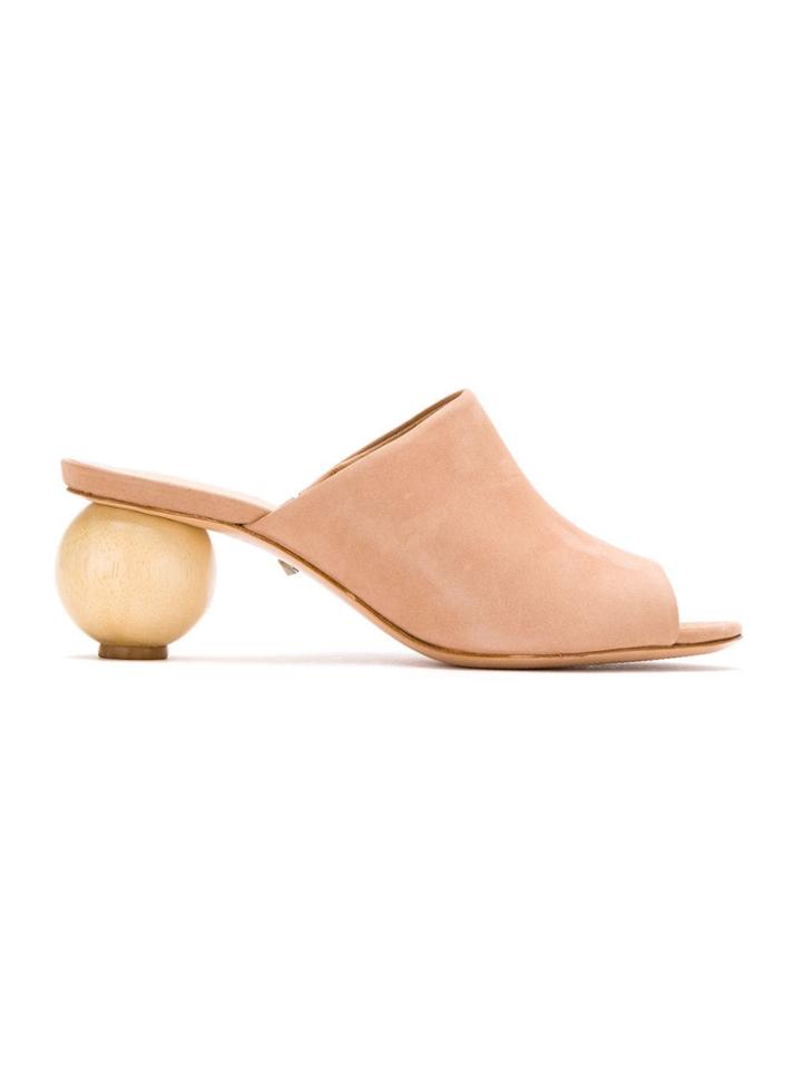 Schutz Schutz S2061700040001 Honey Beige Nubuck Leather - Brown