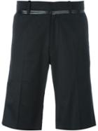 Chalayan Bermuda Shorts, Men's, Size: 52, Black, Cotton