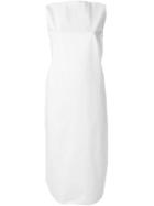 Daniela Gregis Back Tie Sleeveless Dress, Women's, Size: 2, White, Cotton