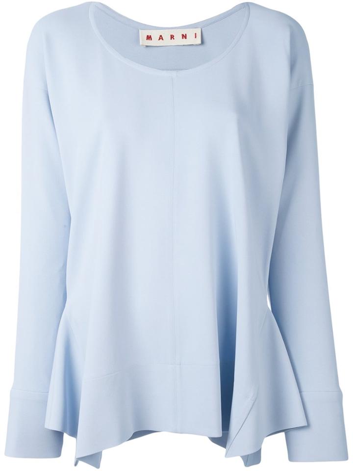 Egrey Zipper Blouse - White