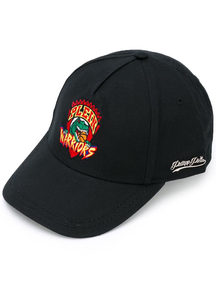 Philipp Plein - Plein Warriors Cap - Men - Cotton - One Size, Black, Cotton