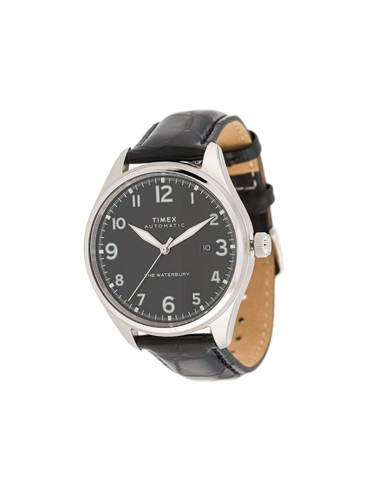 Timex Waterbury Traditional Automatic 42mm Watch - Black