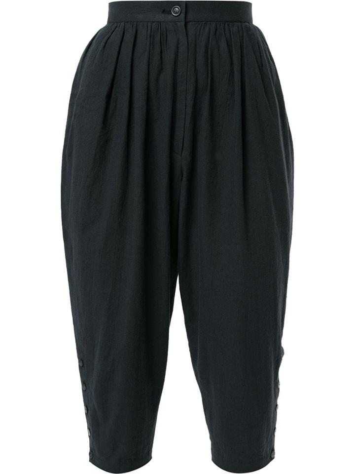 Issey Miyake Pre-owned High Rise Balloon Culottes - Grey