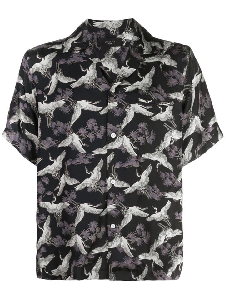 Amiri Shortsleeved Print Shirt - Black