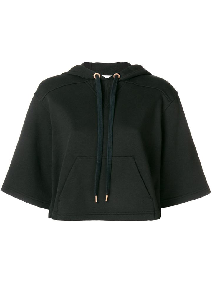 See By Chloé Cropped Hoodie - Green