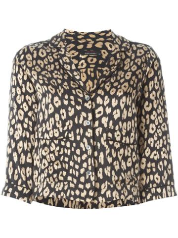 Equipment Leopard Print Blouse