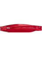Damir Doma Accordion Clutch, Women's, Red, Lamb Skin