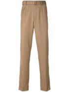 Pringle Of Scotland Tapered Fit Trousers - Nude & Neutrals