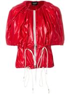 Calvin Klein 205w39nyc Zip-up Cape Jacket - Red