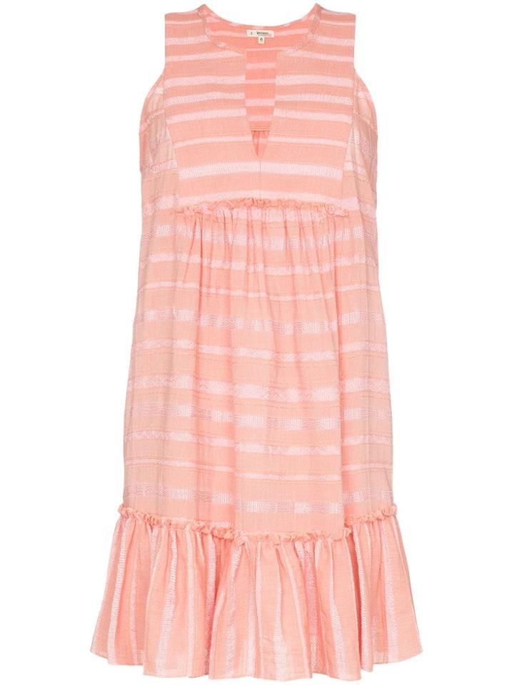 Lemlem Tatyu Ruffled Mini-dress - Pink