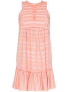 Lemlem Tatyu Ruffled Mini-dress - Pink