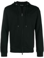 Emporio Armani Hooded Zipped Jacket - Black
