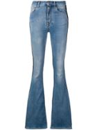 Marcelo Burlon County Of Milan Vintage Wash Bootcut Jeans - Blue