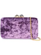 Kayu Clasp Clutch Bag - Pink & Purple