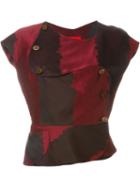 Vivienne Westwood Red Label Buttoned Jacquard Top