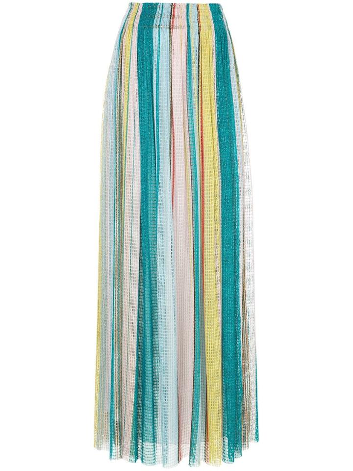 Missoni Long Fine Knit Skirt - Multicolour