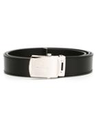 Givenchy Logo Buckle Belt, Men's, Size: 95, Black, Calf Leather