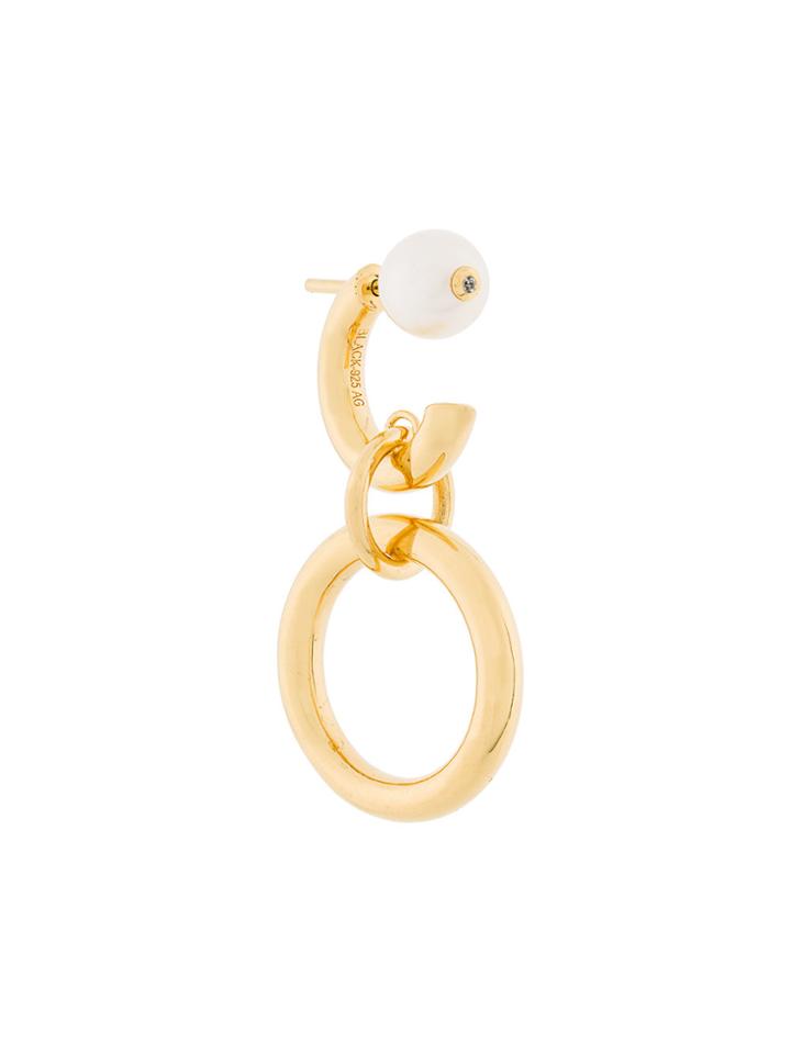 Maria Black Chrissy Pearl Earring - Metallic